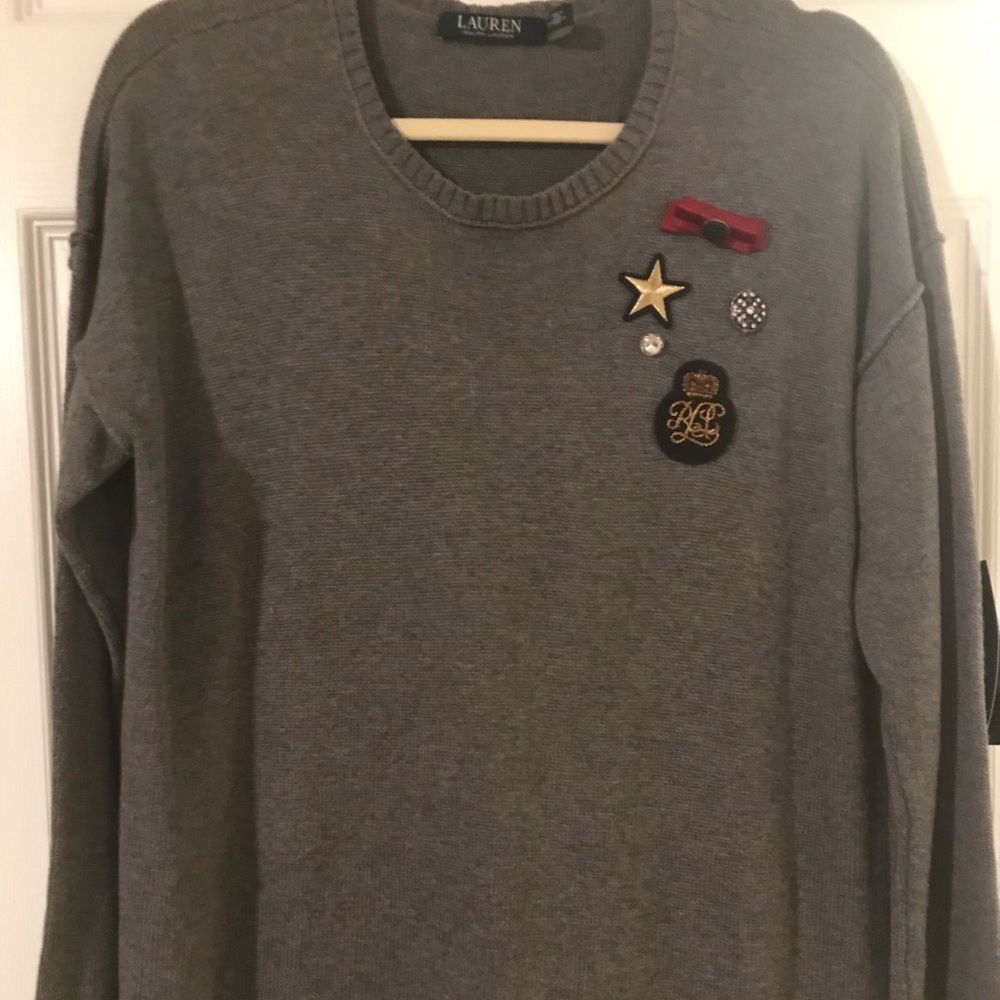 Ralph Lauren Detailed Sweater NWT